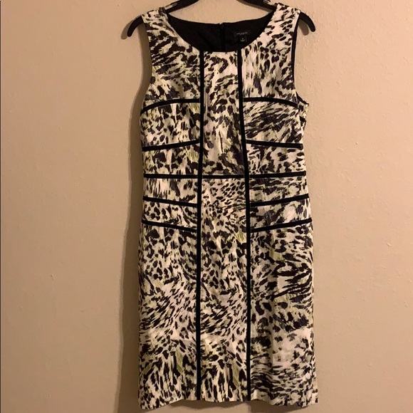Ann Taylor Dresses & Skirts - Gorgeous Ann Taylor animal print sheath dress 6